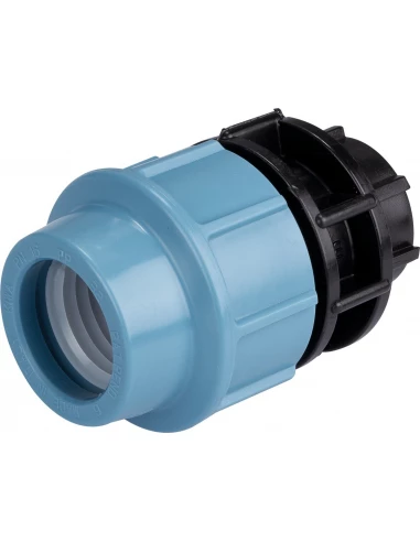 Raccord pour tuyau polyéthylène droit femelle 32mm - 20x27