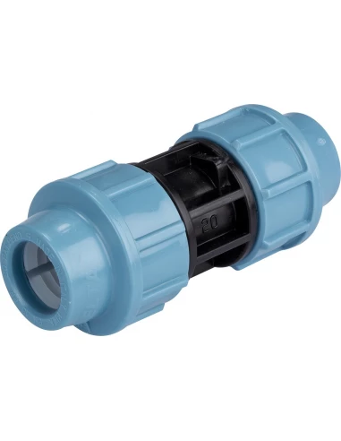 Manchon réparateur égal pour tuyau polyéthylène 20mm