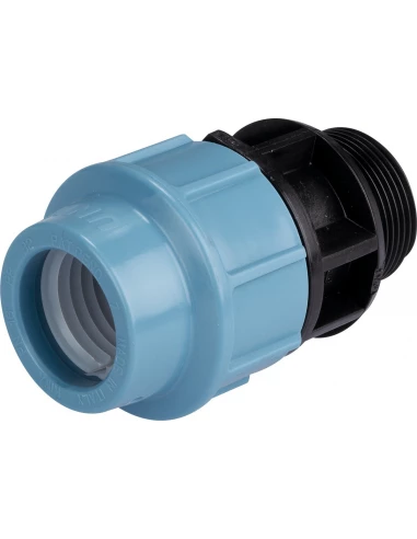 Raccord pour tuyau polyéthylène droit mâle 32mm - 33x42