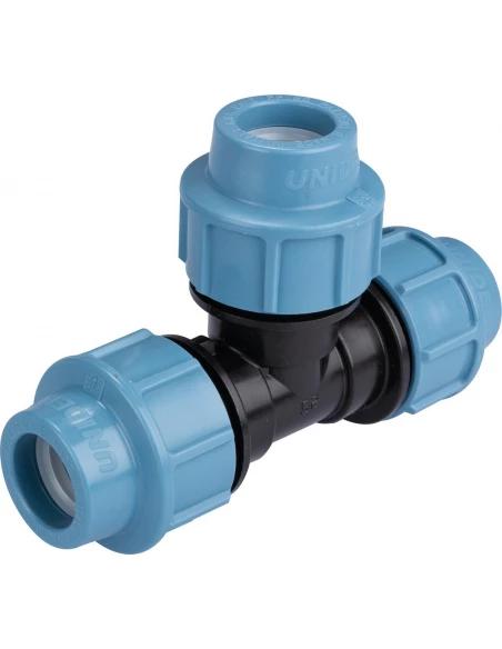 Té de dérivation pour tuyau polyéthylène égal 25mm