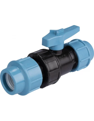 Vanne pvc pour tuyau polyéthylène 32mm