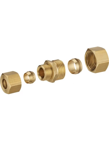 raccord droit bicone réduit ø12 - ø10 lien 1 pièce