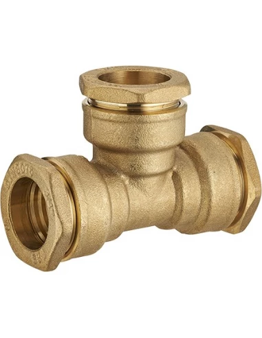 té polyéth égal laiton ø20 - ø20 - ø20 lien 1 pièce