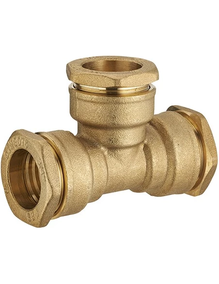 té polyéth égal laiton ø20 - ø20 - ø20 lien 1 pièce