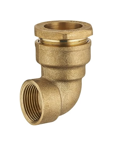 coude polyéth femelle laiton ø25 - f 3/4 lien 1 pièce