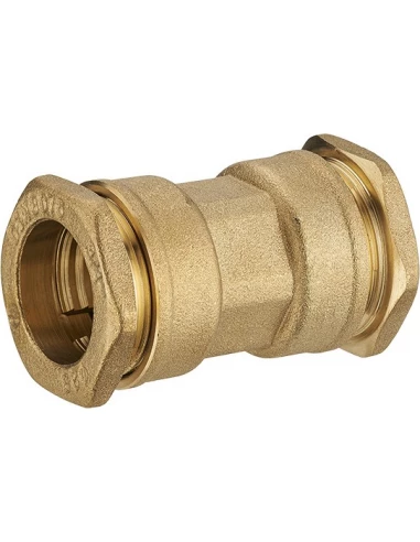 raccord droit polyéth égal laiton ø20 - ø20 lien 1 pièce