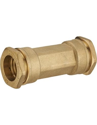 Manchon de réparation polyéthene égal laiton ø25 - ø25 - NOYON THIEBAULT