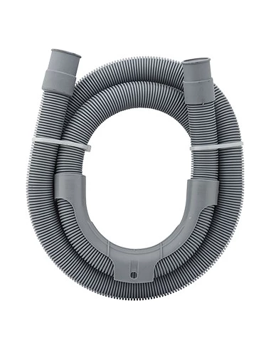 Tuyau de vidange machine à laver avec crosse ø19 - ø22 longueur 2.00 mêtres - NOYON et THIEBAULT