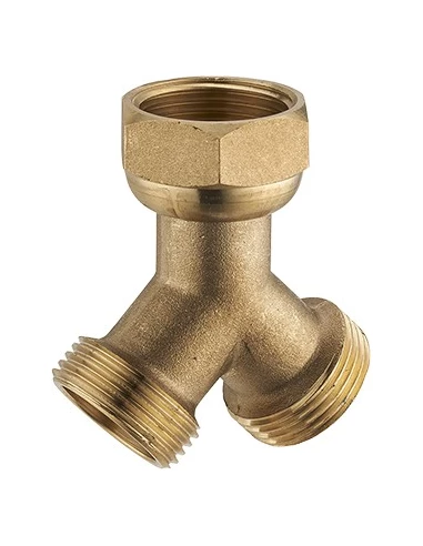 raccord y femelle mobile 3/4 - 2 sorties m 3/4 - NOYON et THIEBAULT