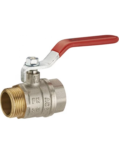 Vanne a sphère manette pass total male femelle 3/8 - NOYON THIEBAULT
