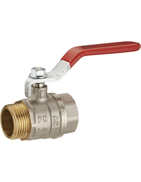 Vanne a sphère manette pass total male femelle 3/8 - NOYON THIEBAULT