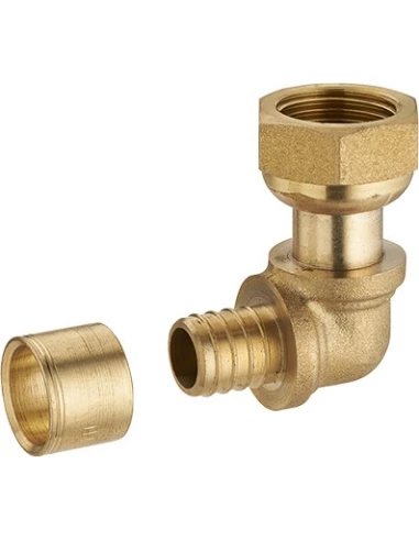 Per à glissement coude f mob 1/2 - ø16 lien 1 pièce