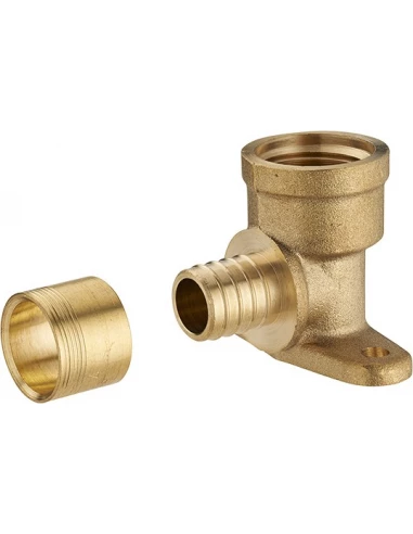 Per à glissement coude applique f 1/2 - ø16 lien 1 pièce