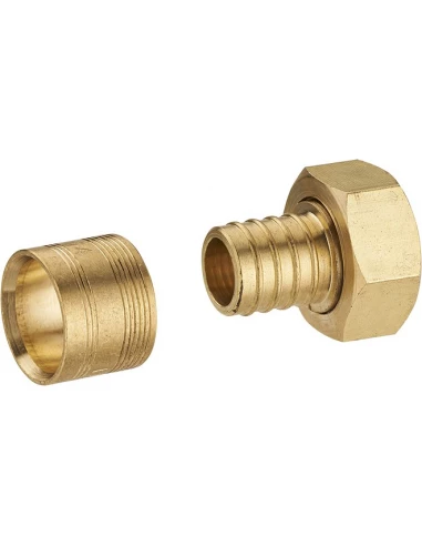 Per à glissement raccord droit f mob 1/2 - ø16 lien 1 pièce