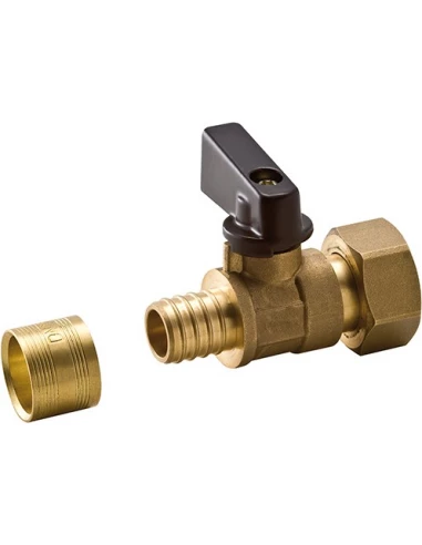 Per à glissement vanne a sphère f mob 1/2 - ø16 pour nourrice lien 1 pièce