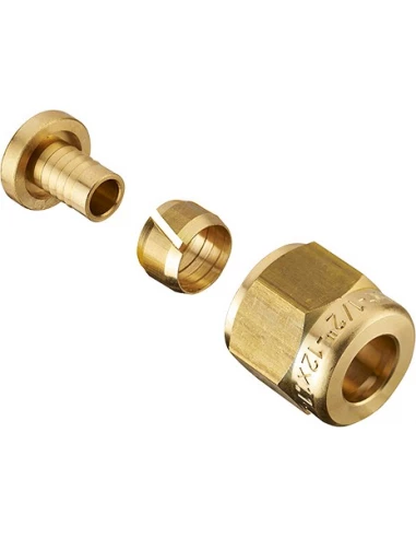 Per à compression raccord droit f mob 1/2 - ø16 lien 1 pièce