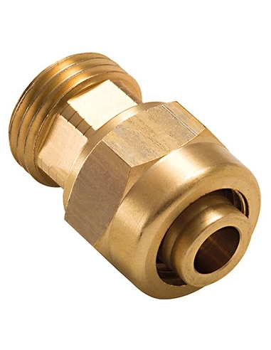 Per à compression raccord droit ø12 - m 3/8 lien 1 pièce