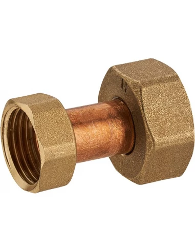 raccord df a écrous tournants 3/4 - 1/2 lien 1 pièce