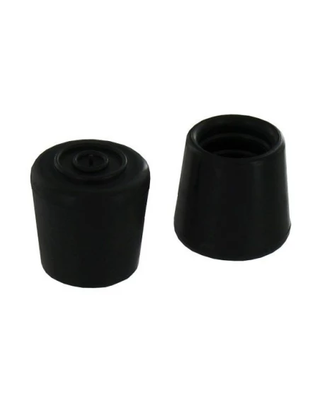 5 Patin Enveloppant Caoutchouc Noir Ø10 4 Pce - VYNEX