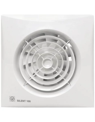 Aérateur intermittent à détection d'humidité Silent design 100 mm - S&P