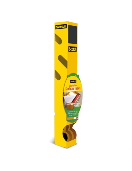 adhesif double face 20mx50mm tower 18 rlx surfaces lisses