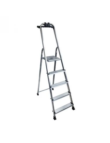 escabeau aluminium - 5 marches 2m98 - brico