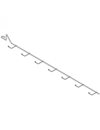 support filaire 1100mm 7 crochets cross marketing