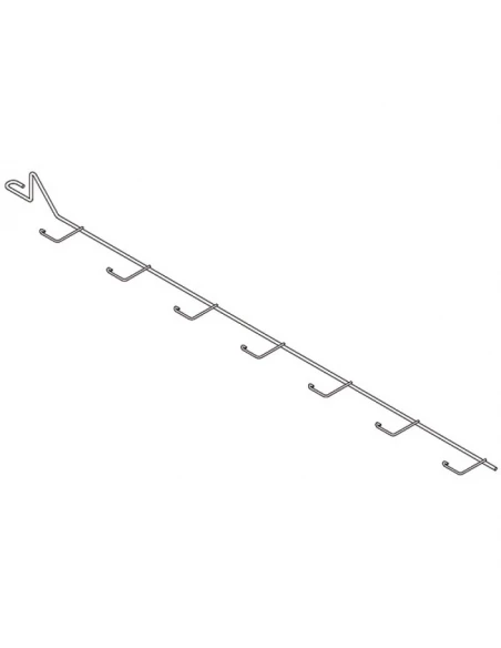 support filaire 1100mm 7 crochets cross marketing