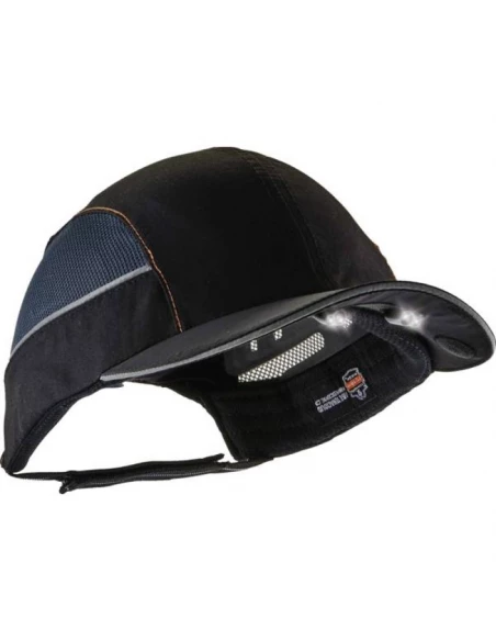 casquette antiheurt avec led's noir 18858-no