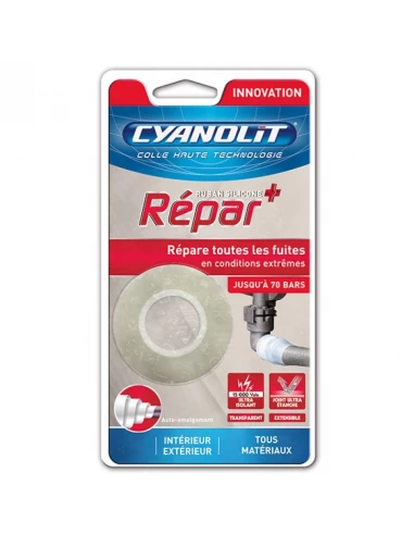 ruban silicone 3m*25mm blister repar+