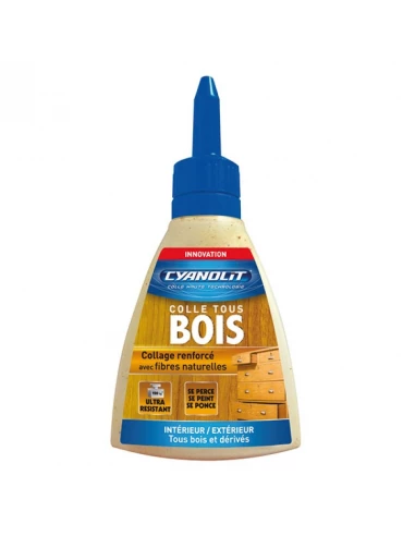 colle bois tube 125g cyanolit