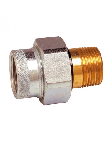 2 raccords isolants laiton mf 20/27