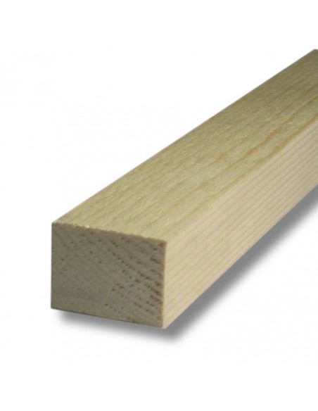 tasseau brut calibré sapin nord 240cm 22x22 mm - SUP BOIS