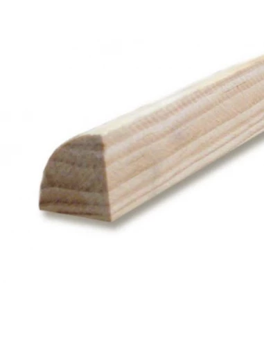 1/4 rond pin 2400x23x23 mm - SUPBOIS