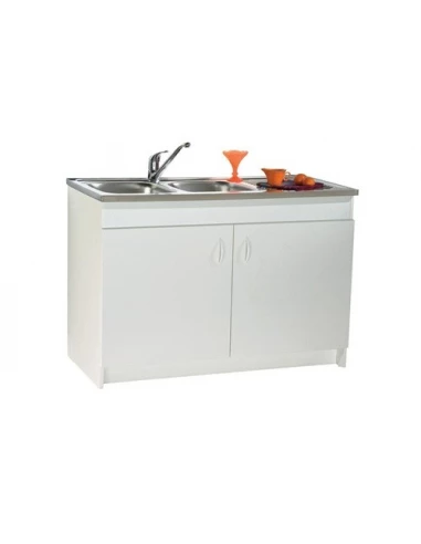 Sous evier decliq s13n22120 120x60 2 portes