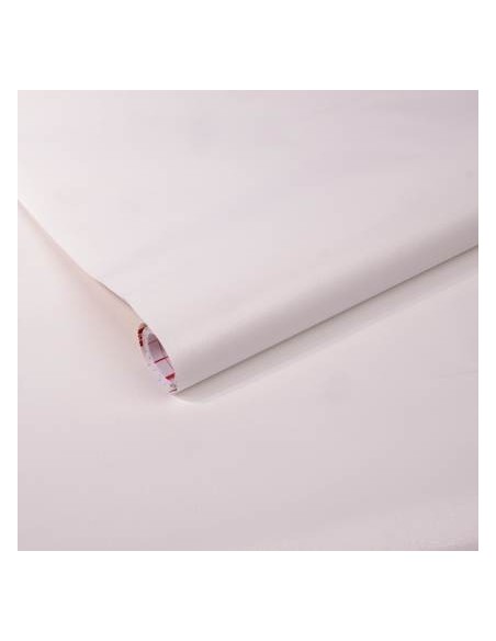 Adhésif rouleau déco cuir uni blanc 2mx45cm