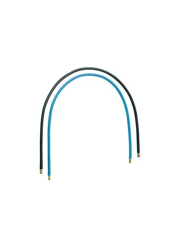 Jeu 2 conducteurs 16 mm² bleu + noir, longueur 450 mm - kc416 - HAGER
