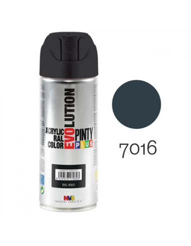 Peinture En Aérosol Pintyplus Evolution 520cc Ral 7016 Gris Anthracite