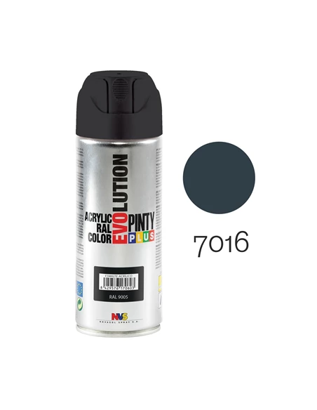 Peinture En Aérosol Pintyplus Evolution 520cc Ral 7016 Gris Anthracite