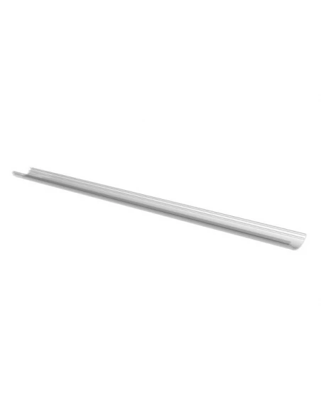 diffuseur pour les profilés de série 'alu-round' - polycarbonate - résistant aux uv - 2 m - opaque