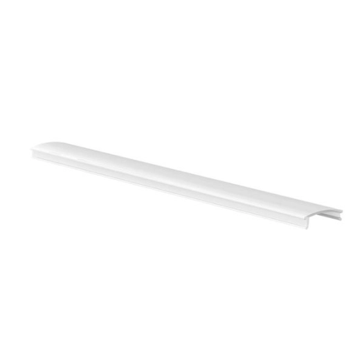 diffuseur (inférieur) pour profilés de série wall led lamp, slw - polycarbonate - résistant aux uv - 2 m - opaque