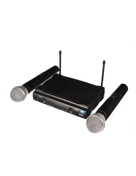 microphone uhf sans fil - 2 canaux