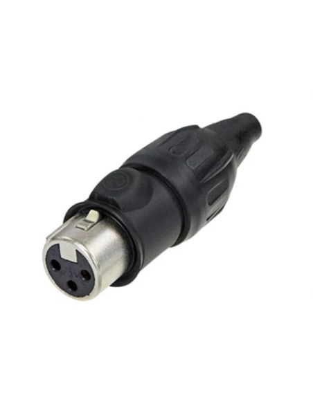 neutrik - connecteur de câble xlr à 3 pôles - femelle - heavy duty - true outdoor protected (top)