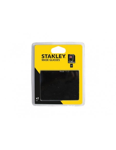 soudage stanley - verre teinte pour masque 75x98 - 2 pcs