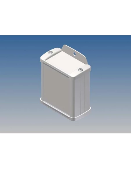 Boîtier en aluminium - blanc - 70 x 59 9 x 30 9 mm - avec bride
