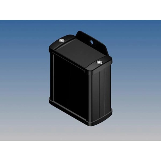 Boîtier en aluminium - noir - 70 x 59 9 x 30 9 mm - avec bride