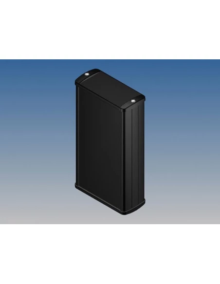 Boîtier en aluminium - noir - 160 x 85 8 x 36 9 mm
