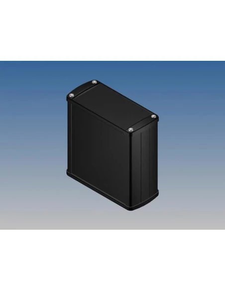 Boîtier en aluminium - noir - 110 x 105 9 x 45 8 mm