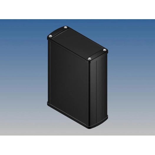 Boîtier en aluminium - noir - 145 x 105 9 x 45 8 mm