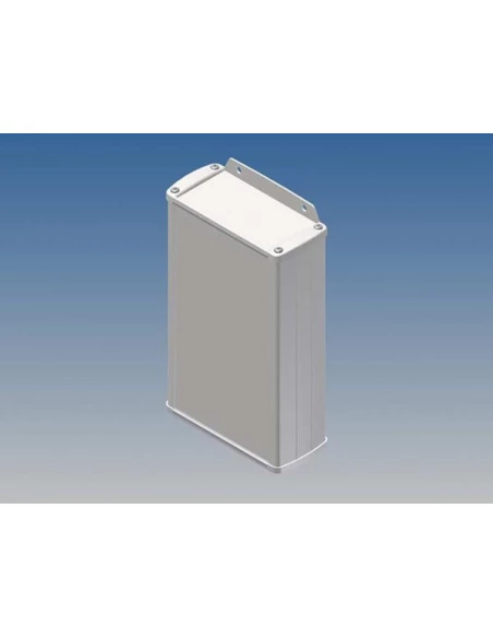 Boîtier en aluminium - blanc - 175 x 105 9 x 45 8 mm - avec bride